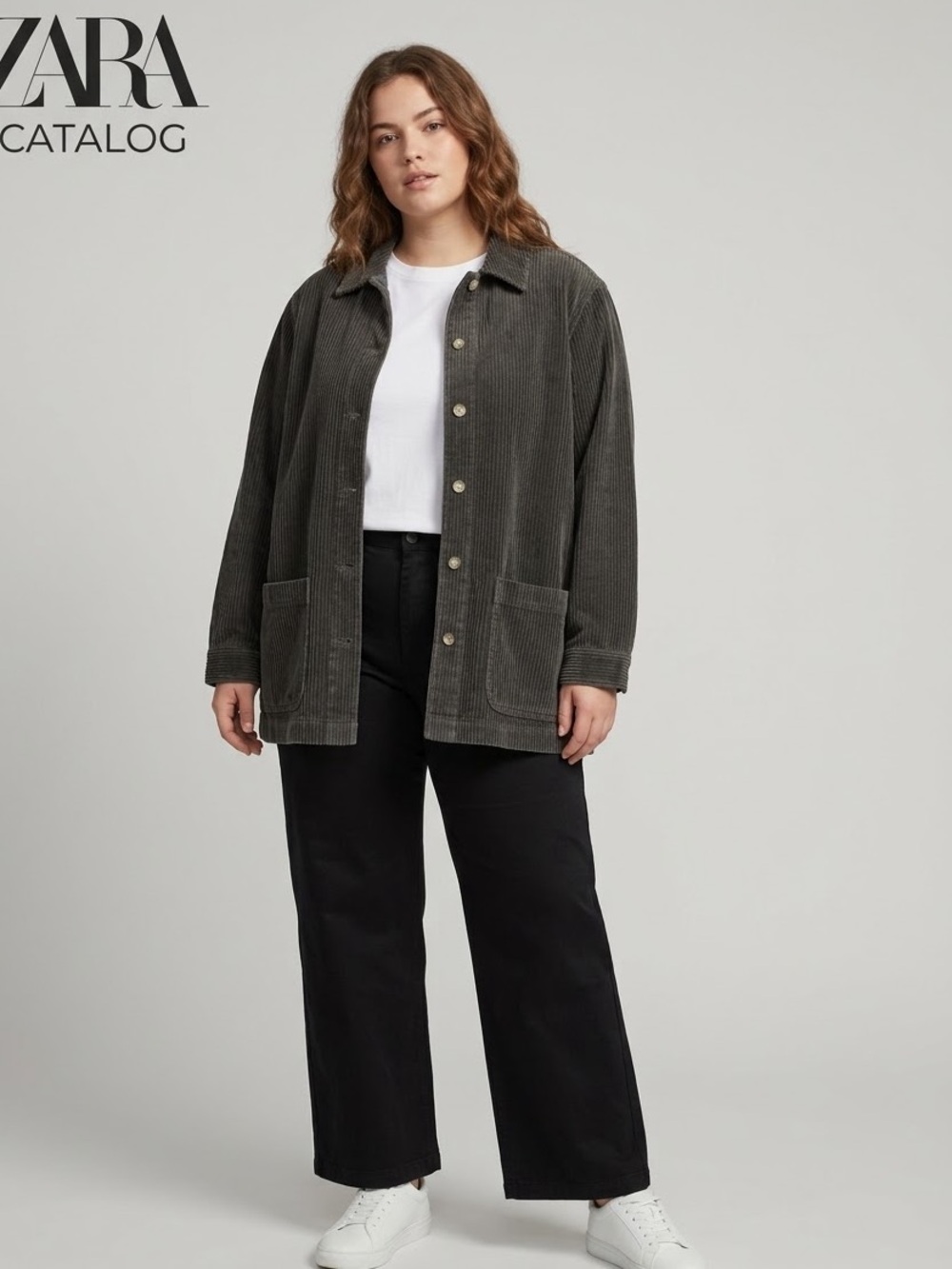 VTG 90s Cabin Creek Wide Wale Corduroy Chore Jacket
